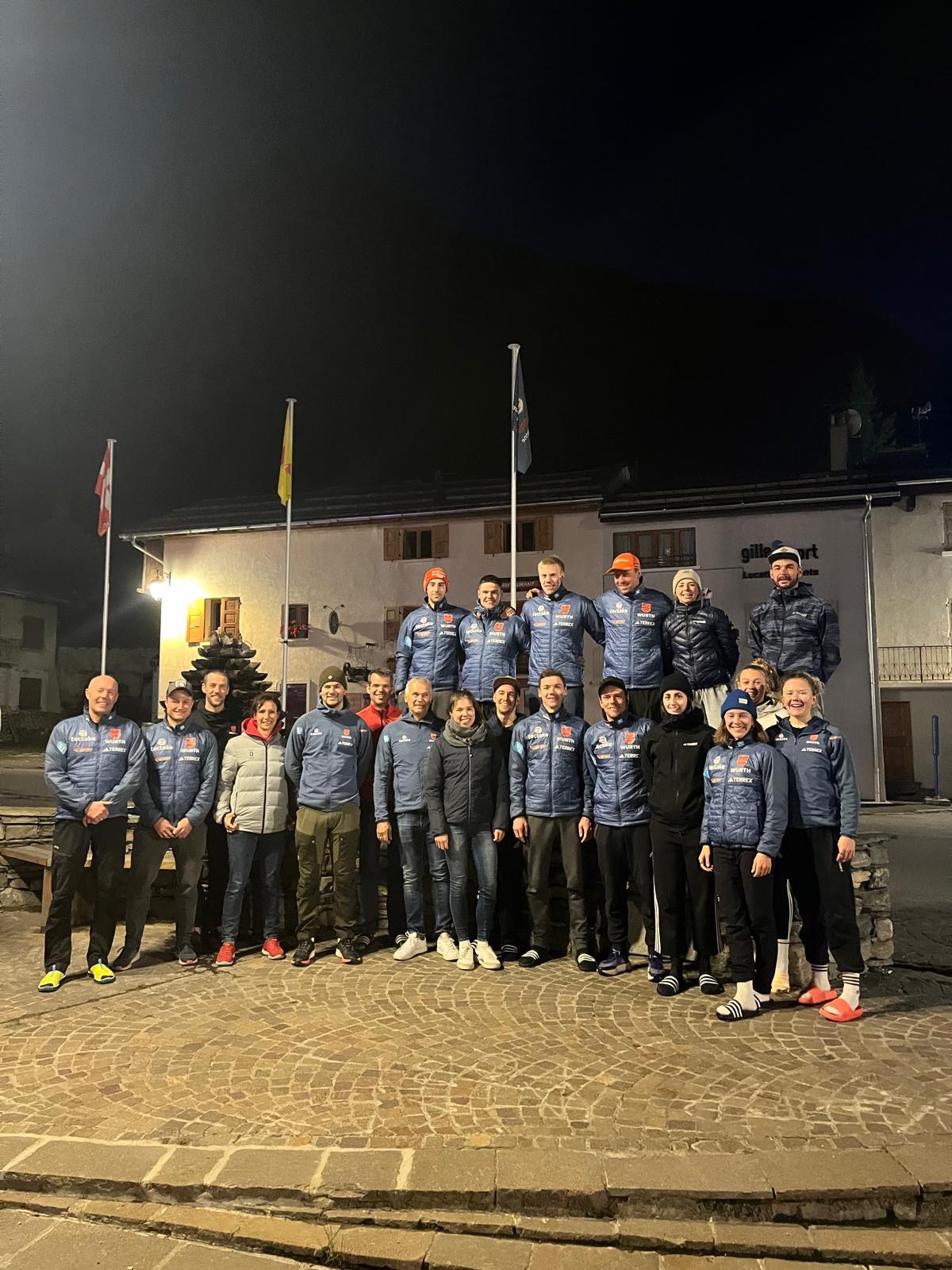 Mannschaft Biathleten